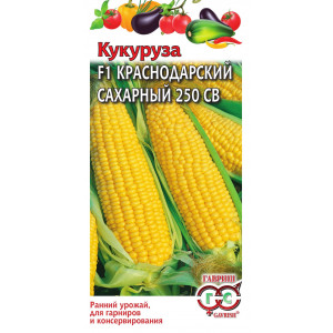 Кукуруза КРАСНОДАРСКИЙ САХАРНЫЙ СВ 250 F1 Гавриш