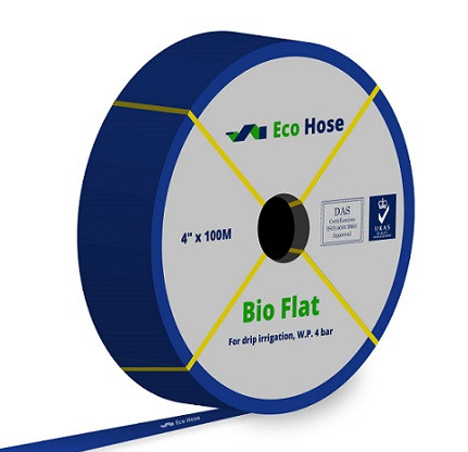 ЛФТ 4" 100 мм (4 атм.) синий Bio Flat / Eco Hose 