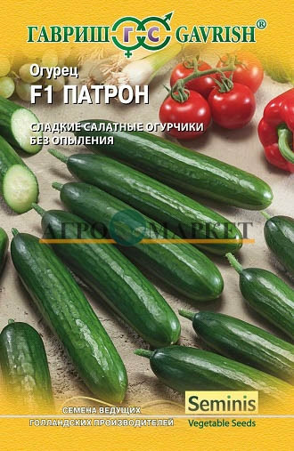 Огурец ПАТРОН F1 Голандия Гавриш 
