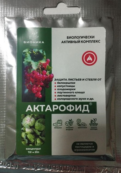 Био Инсектицид АКТАРОФИД / AKTAROFID Бионика  фото 2