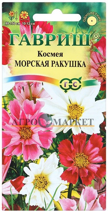 Однолетник Космея Морская ракушка Гавриш 