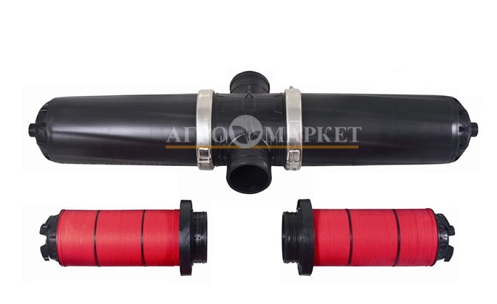 Фильтр Айток дисковый 4'' двухколбовый 100 кубов/час (130 меш) Aytok 