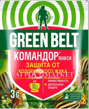 Инсектицид КОМАНДОР МАКСИ Грин Бэлт / Green Belt 