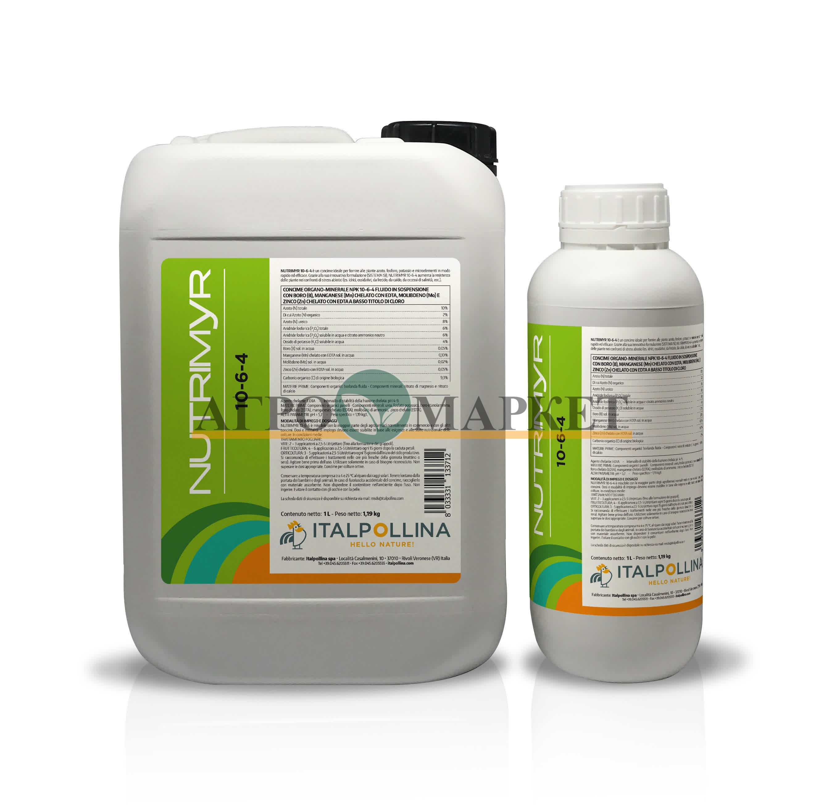 НУТРИМИР 10-6-4 / NUTRIMYR 10-6-4 Italpollina 